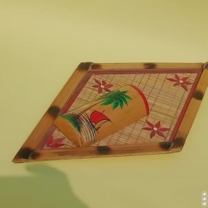 বাঁশের ওয়ালমেট/ফুলদানী(chb-016)