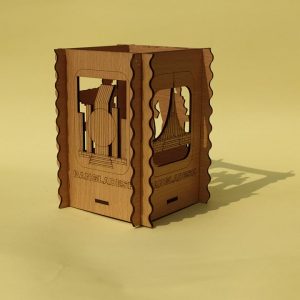 কাঠের কলমদানী (chw-048)