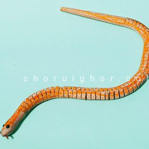 কাঠের খেলনা সাপ (chw-015)