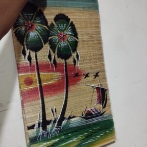 বাঁশের রঙিন ওয়ালমেট (chb-022)