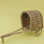বেতের গরুর গাড়ি (chc-001)
