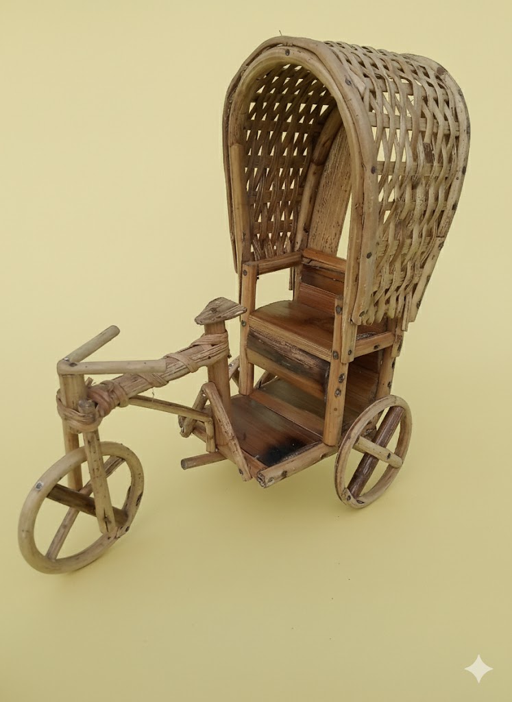 বাশের রিকশা