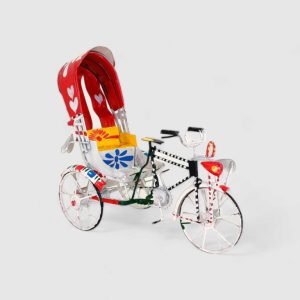 লোহার হ্যান্ডপেইন্ট রিকশা