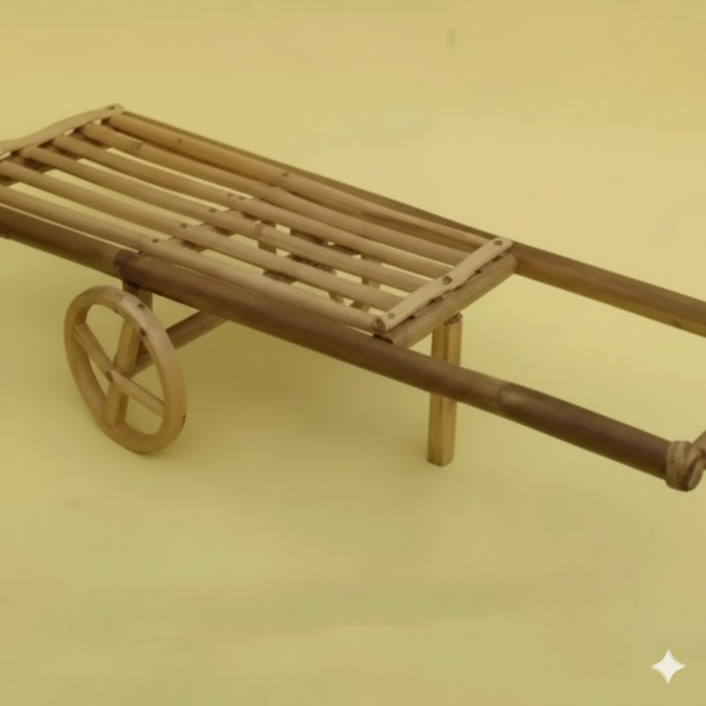 বেতের ঠেলাগাড়ি