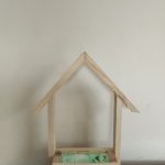 White Wall Shelf Small without Flower