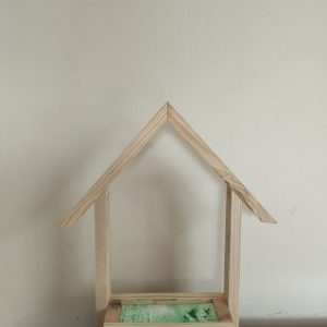 White Wall Shelf Small without Flower