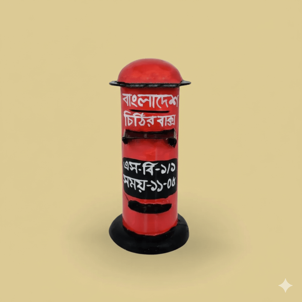 Miniature Letter Box Red